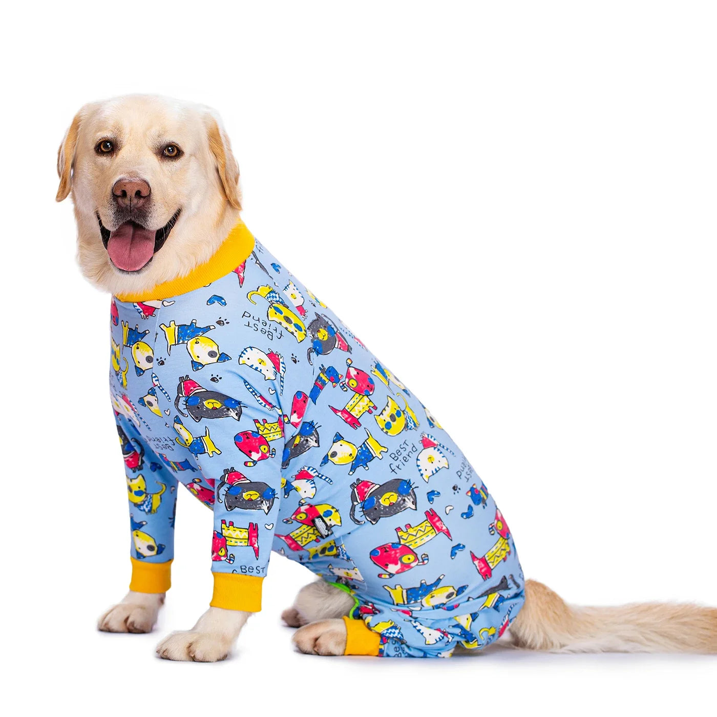 Pyjama pour chien avec imprimé au choix