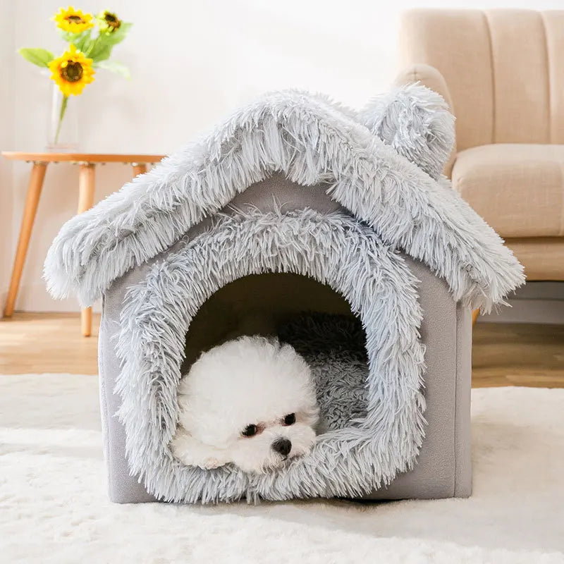 Confortable paniers lits maisons pour chien et chat
