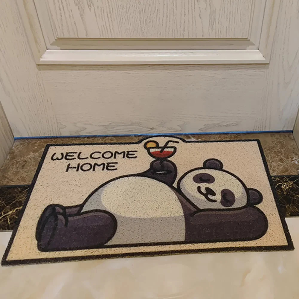 tapis d'entrée Kawaii Panda Kawaii anime