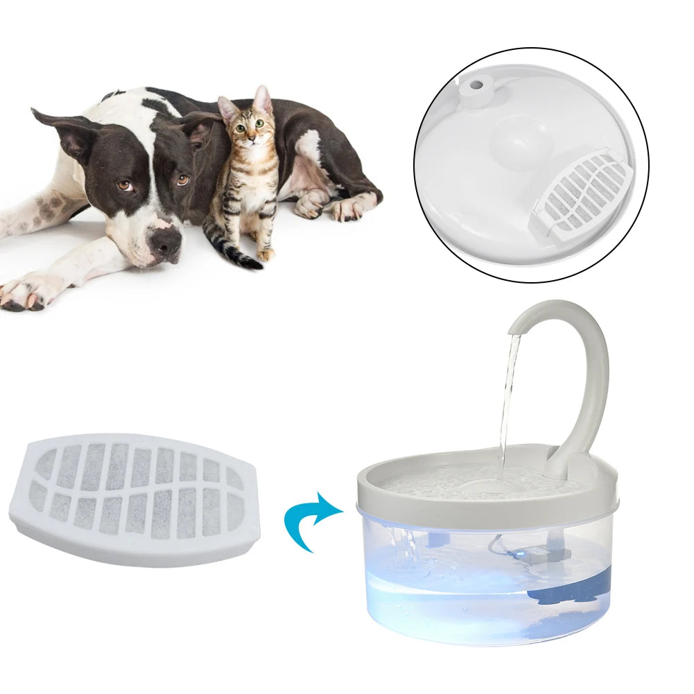 5 Filtre à charbon actif de remplacement pour fontaine col en cygne