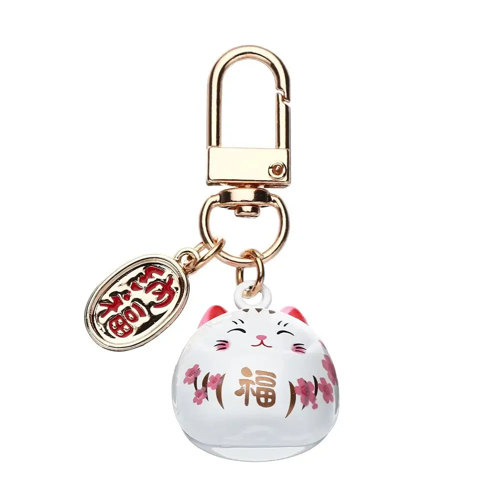 Porte-clés porte-bonheur Maneki Neko