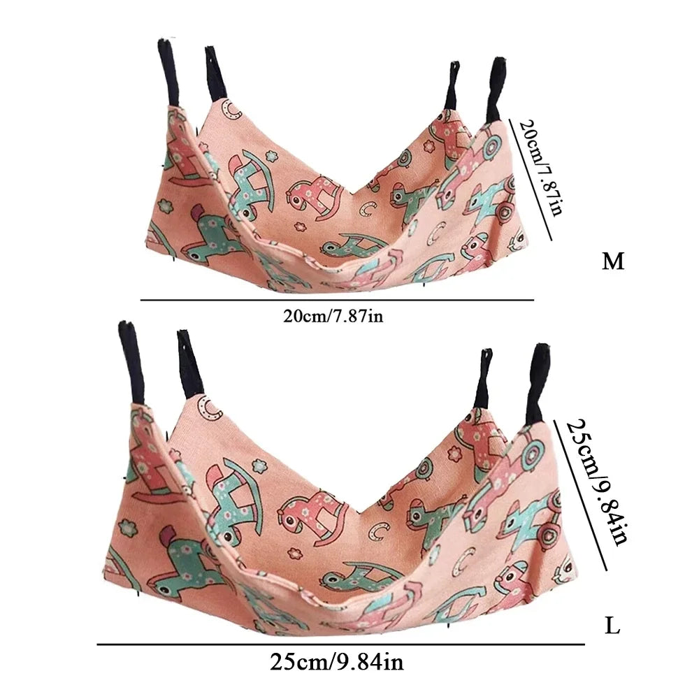 Hamac chaud en peluche pour rongeur