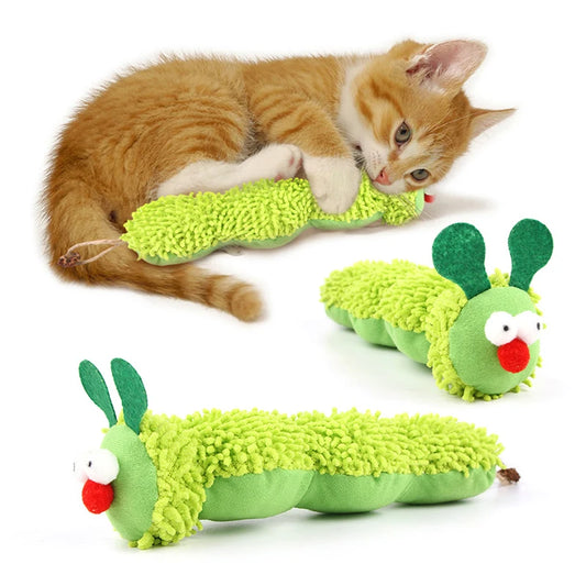 Jouets à mâcher pour chat Chenille