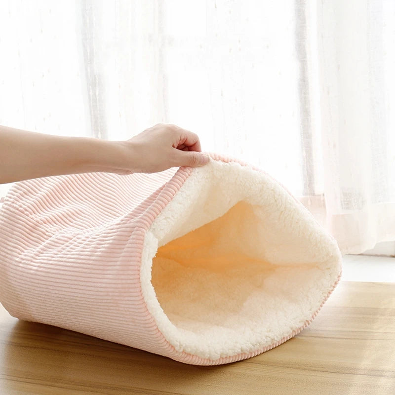 Original panier lit en forme de poche douillet