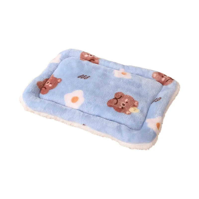 Tapis doux et plat pour petits animaux de compagnie