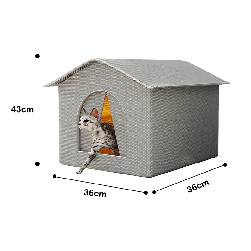 Niche, refuge d'extérieur pour chat ou chien errant, imperméable