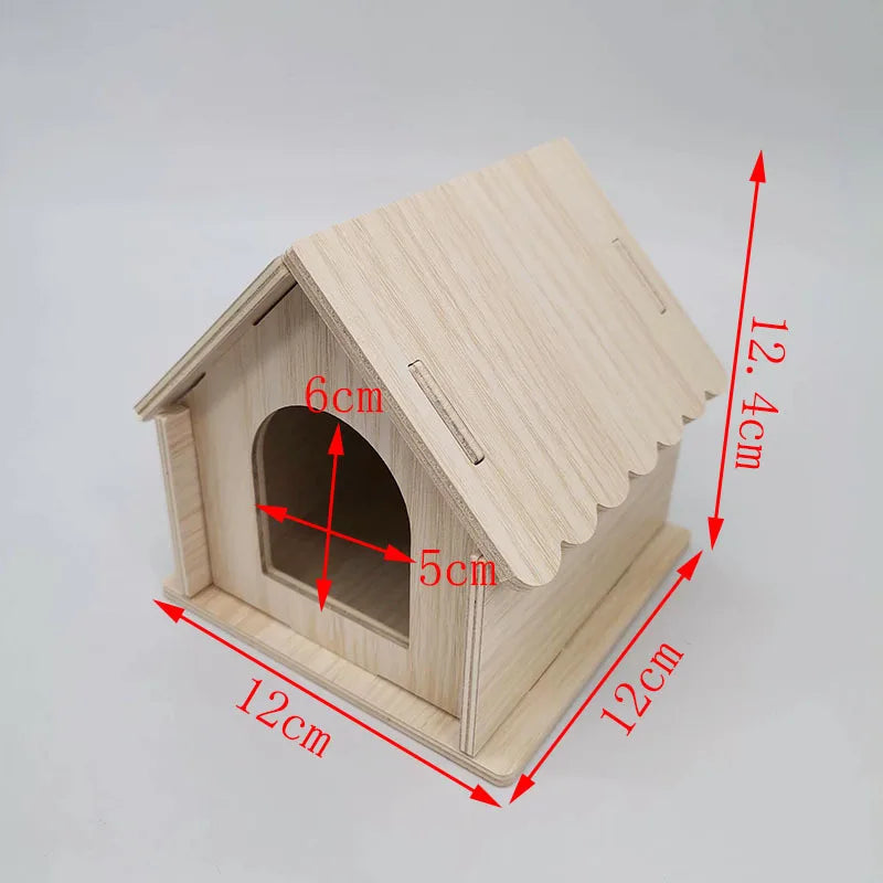 Maisons en bois à construire pour cage à rongeur