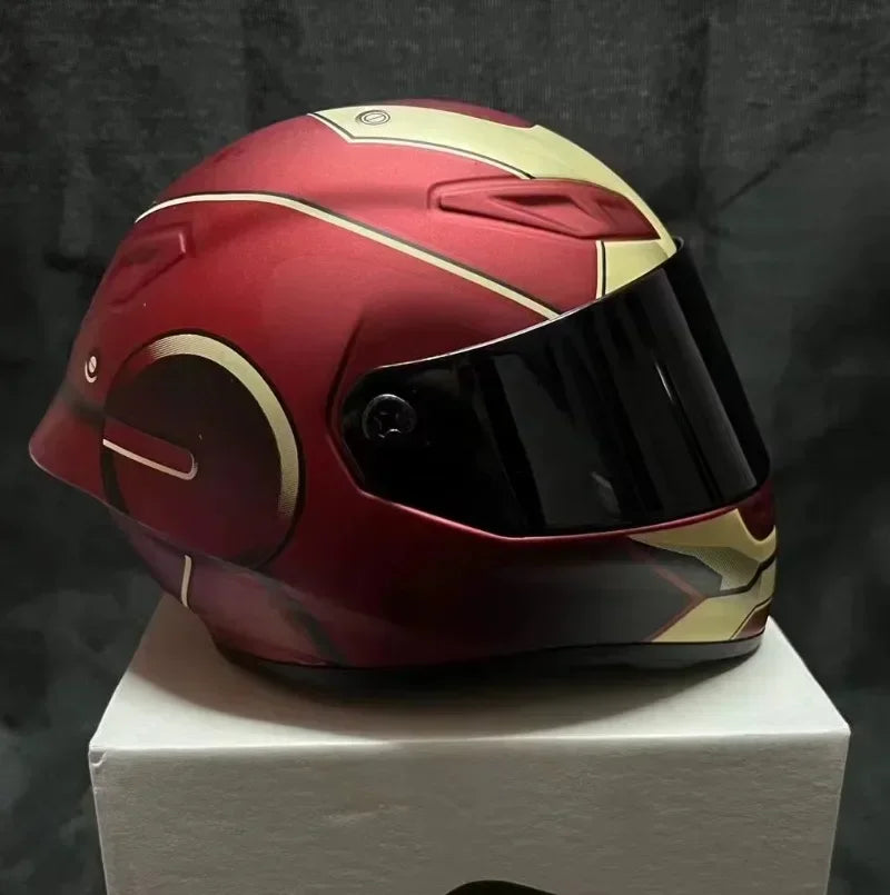 Casque de moto pour animaux de compagnie