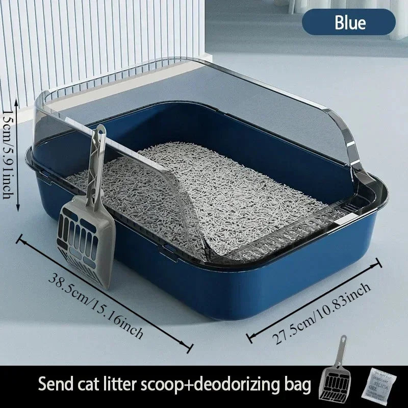 Litière semi-ouverte pour chaton