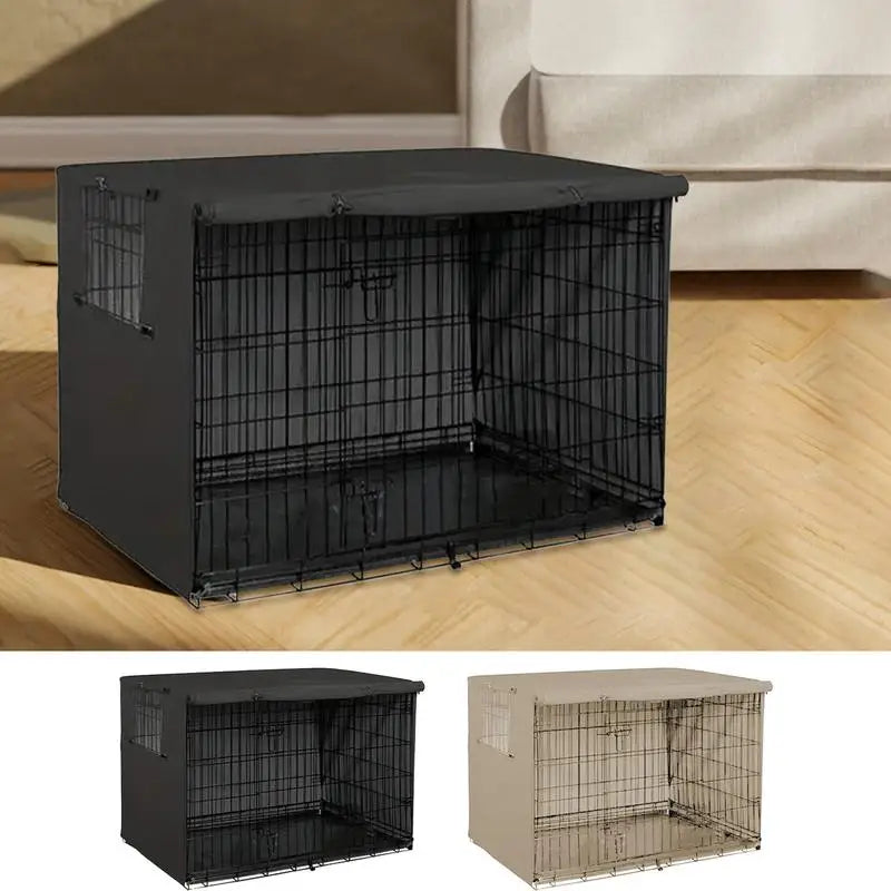 Housse de protection pour cage à chien