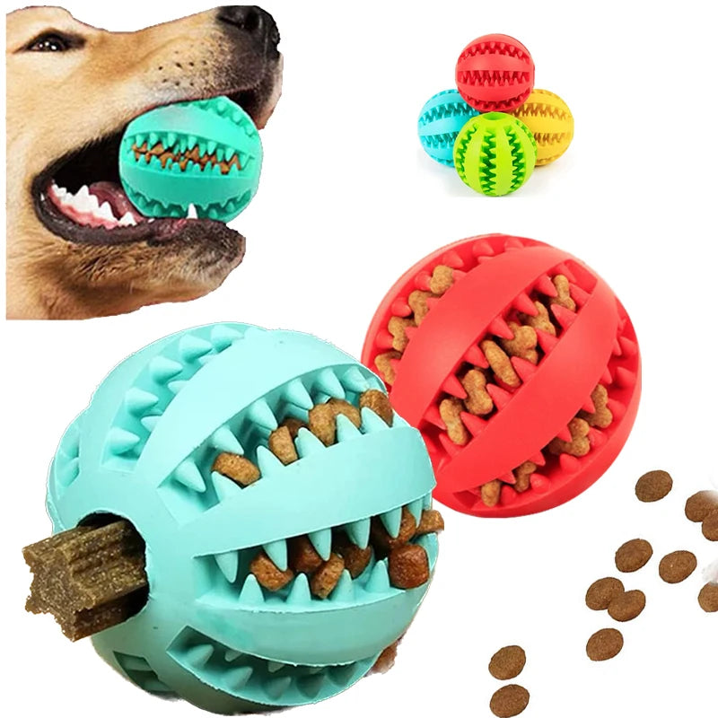 Balle jouet distributeur de friandises pour chien