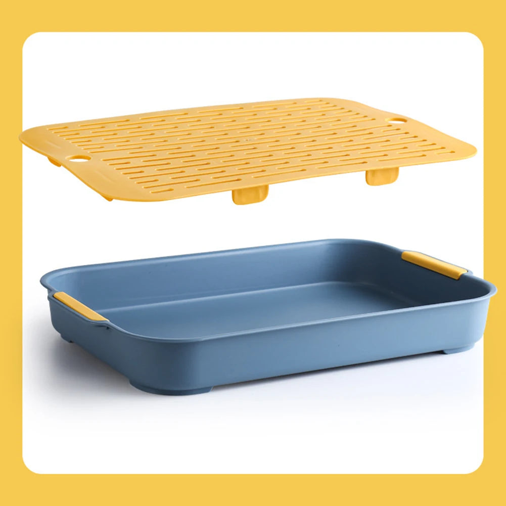 Bac à litière pour rongeur, taille au choix