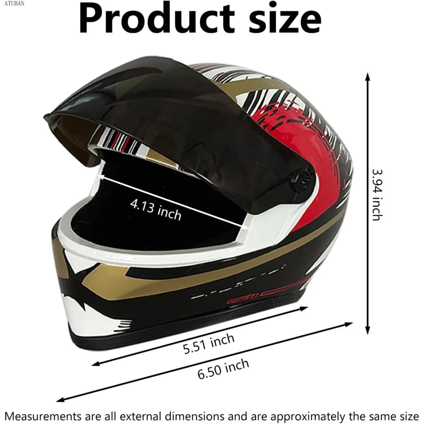 Casque de moto pour animaux de compagnie