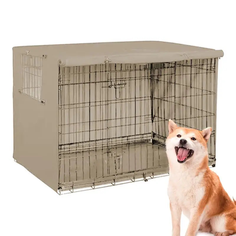 Housse de protection pour cage à chien