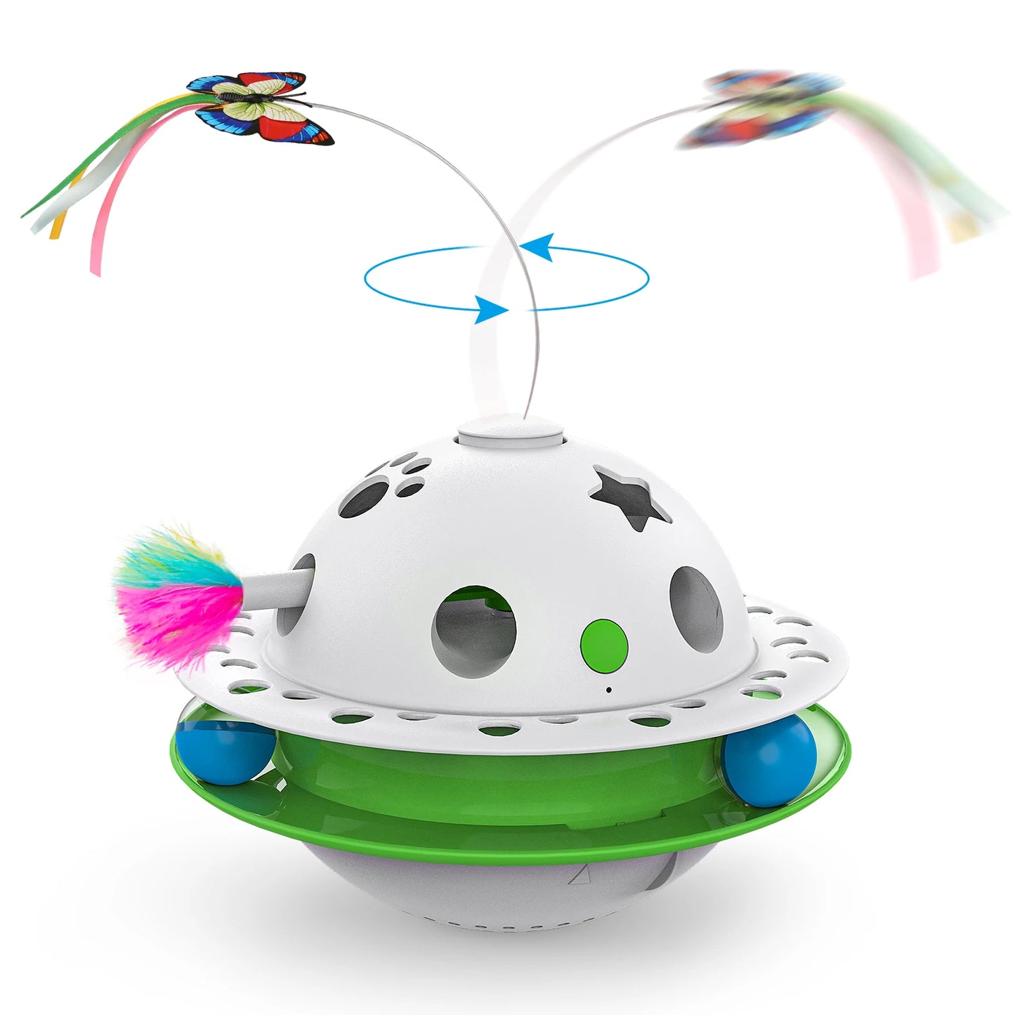 Jouet 4 en 1 interactif pour chat