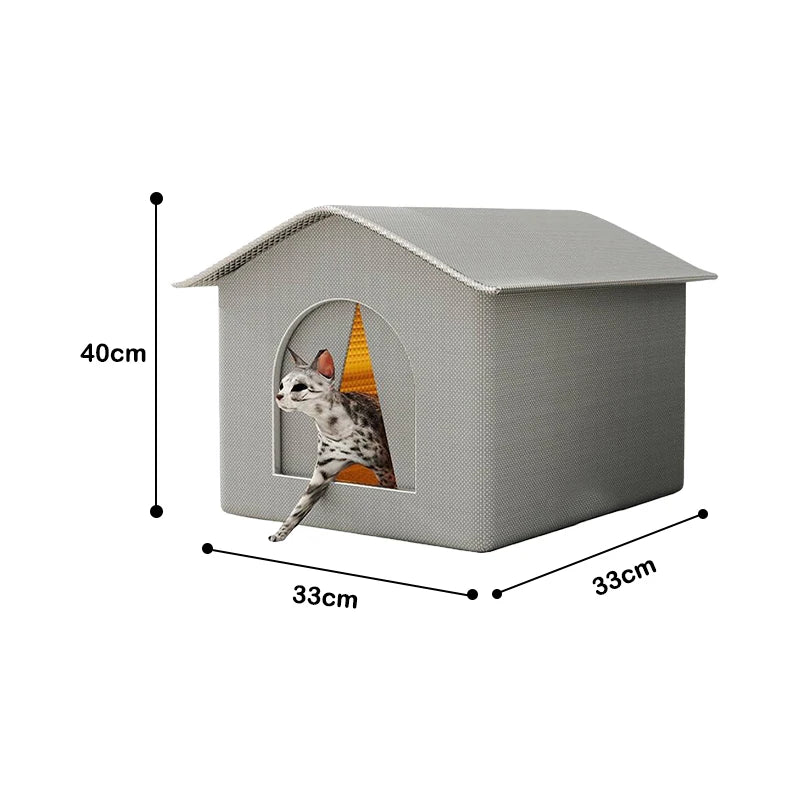 Niche, refuge d'extérieur pour chat ou chien errant, imperméable
