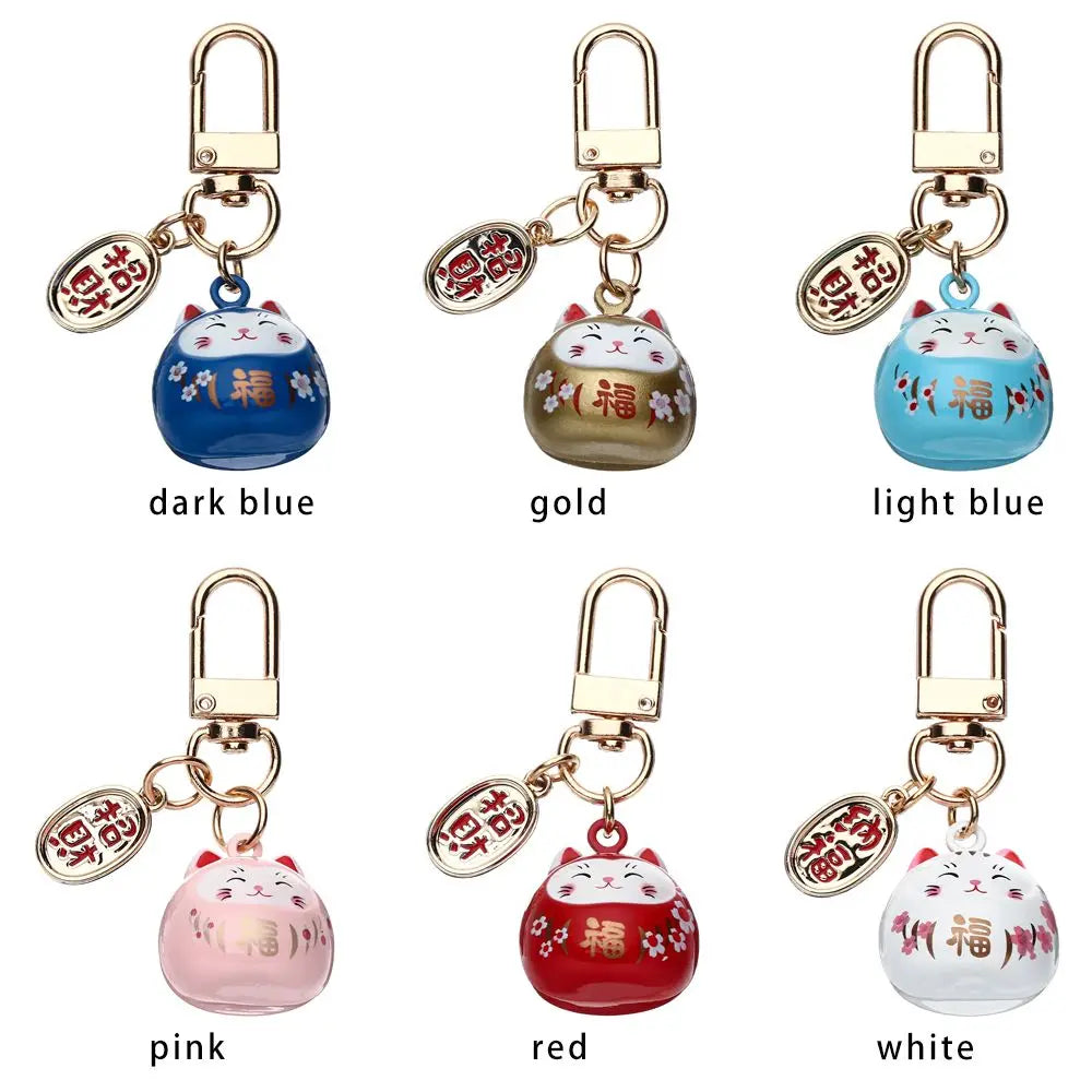 Porte-clés porte-bonheur Maneki Neko