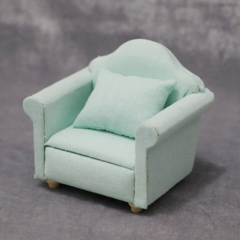 Mini fauteuil en imprimé, accessoire pour petit rongeur