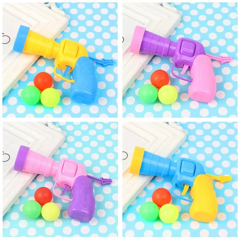 Jouets interactifs pour chats, pistolet à balles.