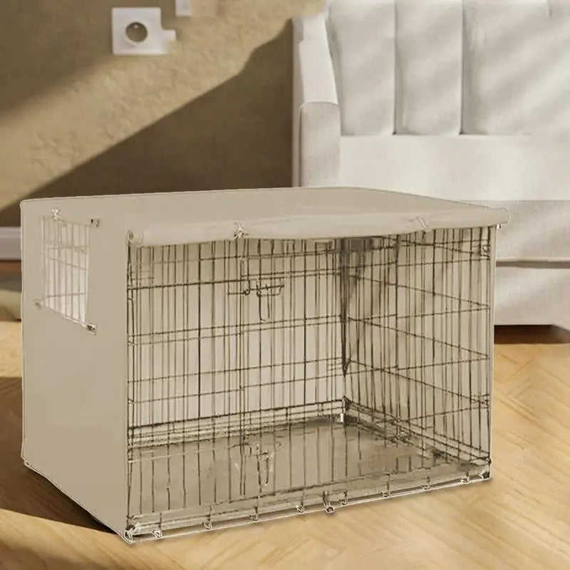 Housse de protection pour cage à chien