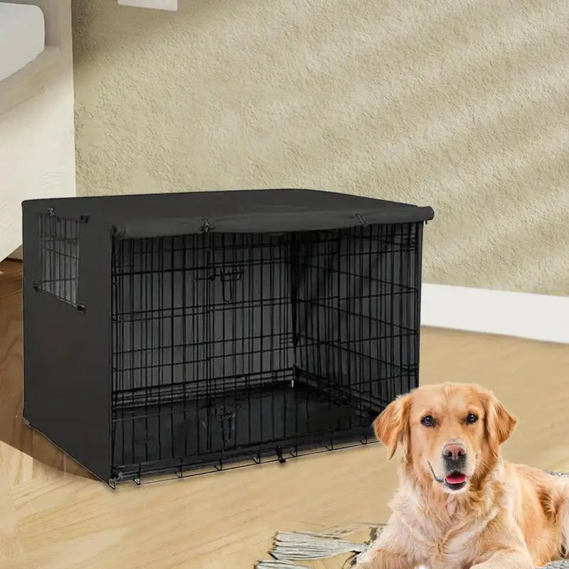 Housse de protection pour cage à chien