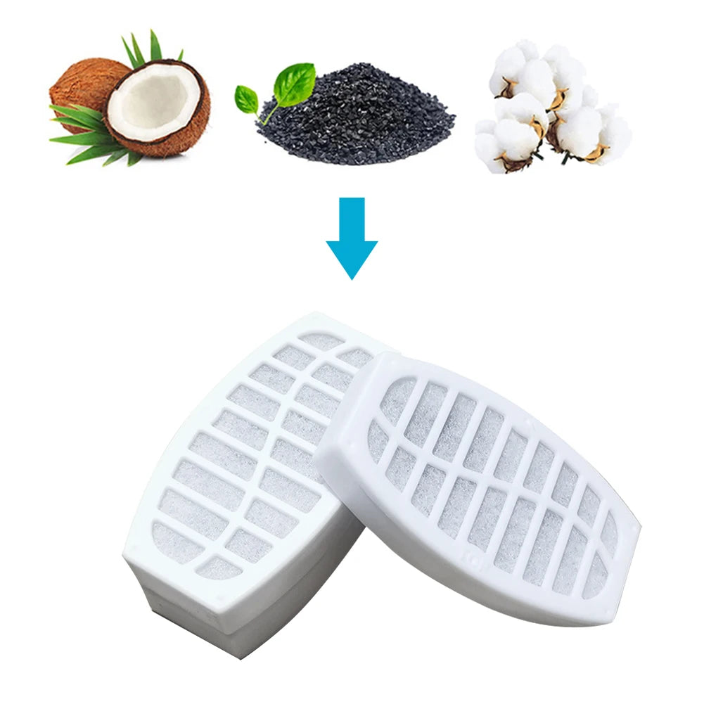 5 Filtre à charbon actif de remplacement pour fontaine col en cygne