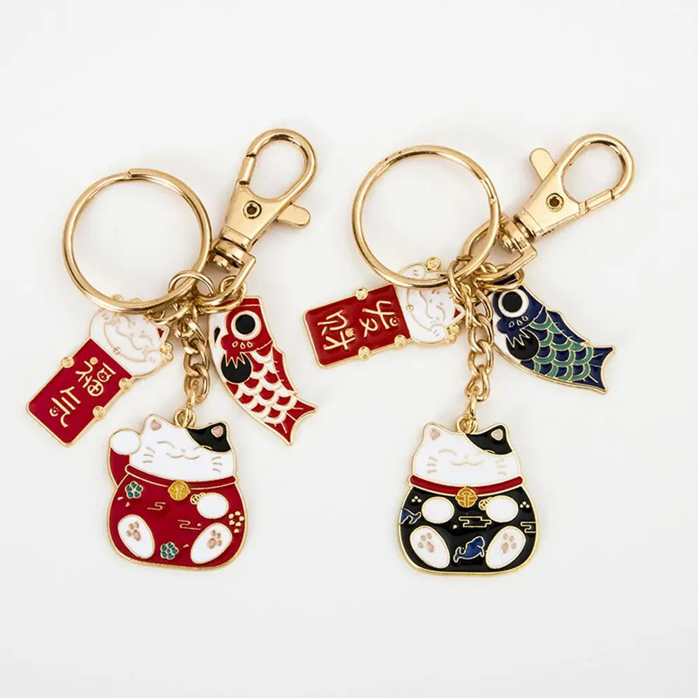 Porte-clé Maneki Neko