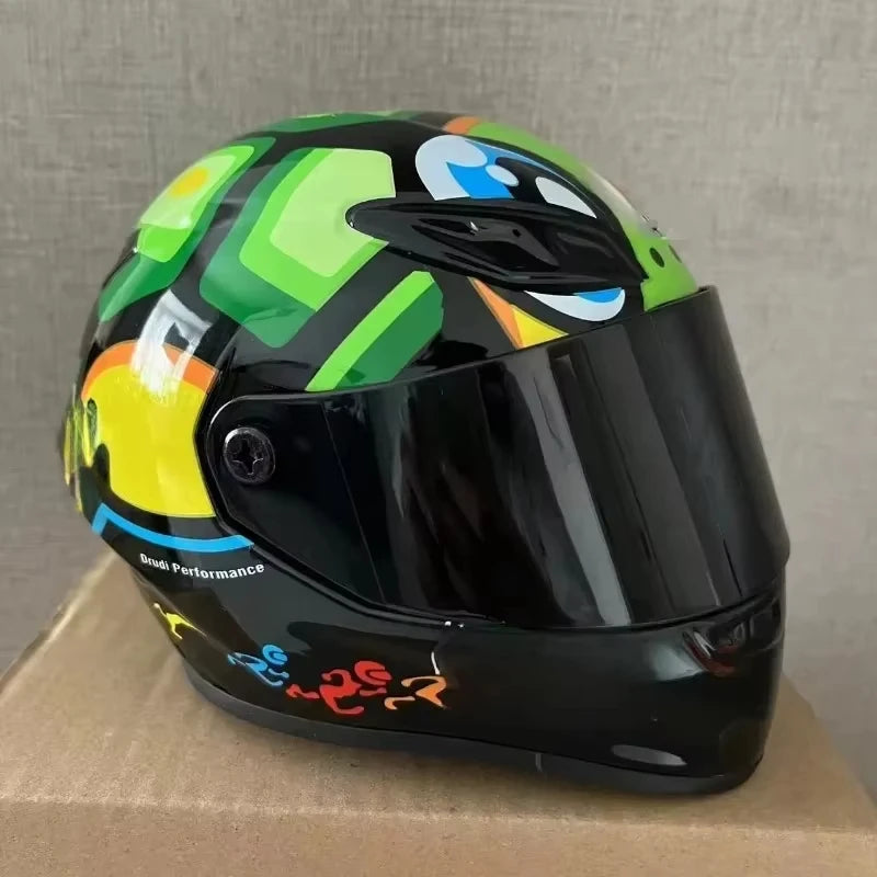 Casque de moto pour animaux de compagnie