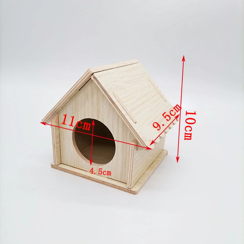 Maisons en bois à construire pour cage à rongeur