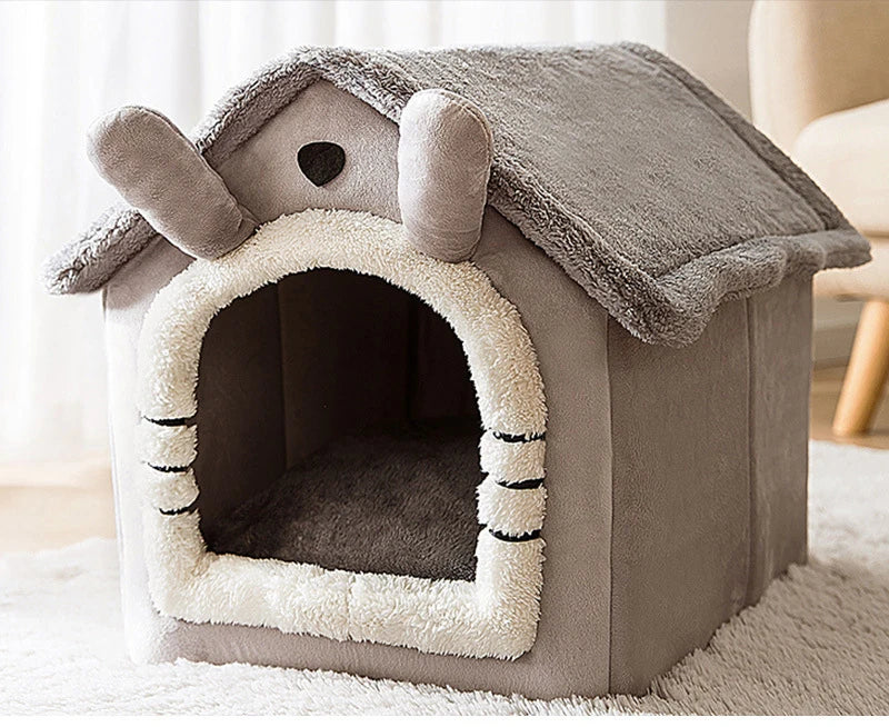 Confortable paniers lits maisons pour chien et chat
