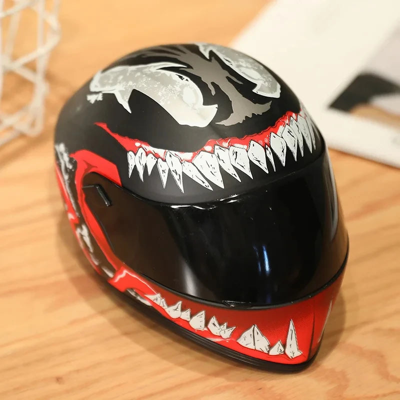 Casque de moto pour animaux de compagnie