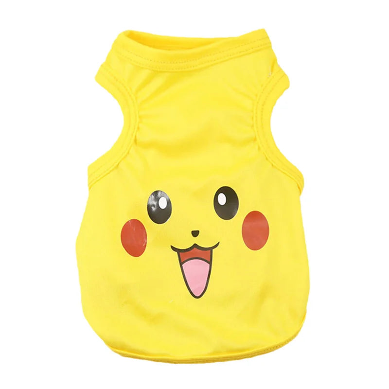 Gilet avec imprimé de dessin animé  pour animaux de compagnie