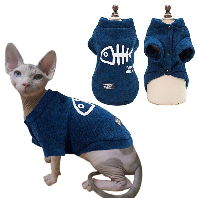 Sweat-shirt Fishbone pour animaux de compagnie&nbsp;