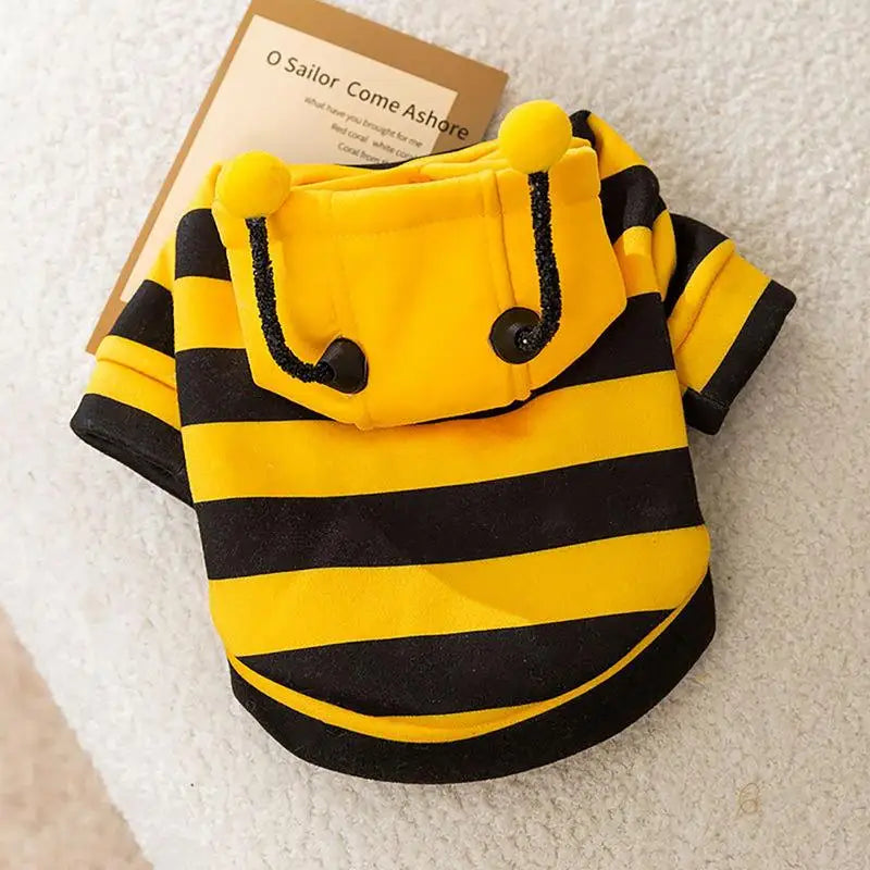 Costume d'abeille pour chat et petit chien