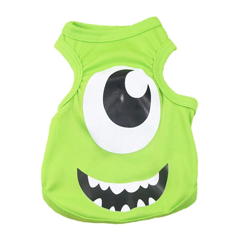 Gilet avec imprimé de dessin animé  pour animaux de compagnie