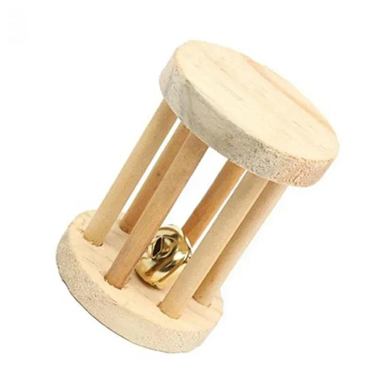 Jouets pour rongeur en bois, jouet au choix.