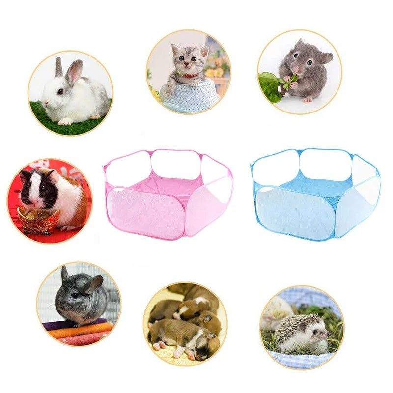 Parc portable pour petits animaux de compagnie