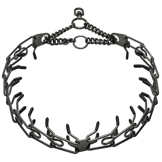 Collier de dressage réglable Glod, Silver, Black Design pour chien