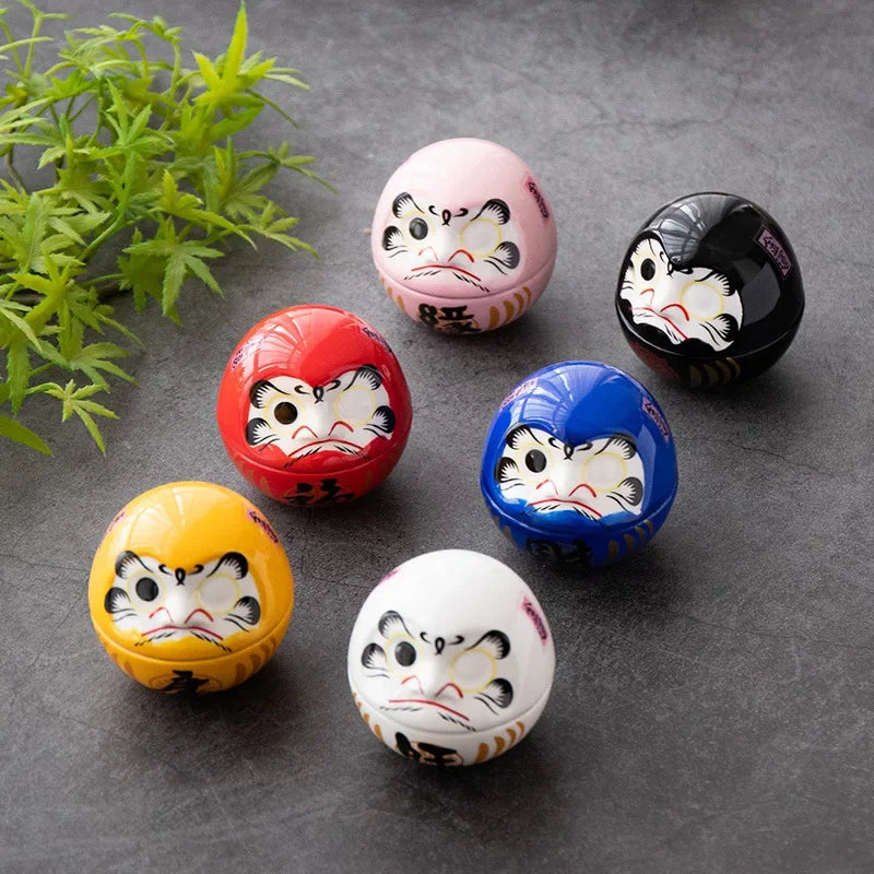 Poupée japonaise Daruma – artisanat japonais en céramique