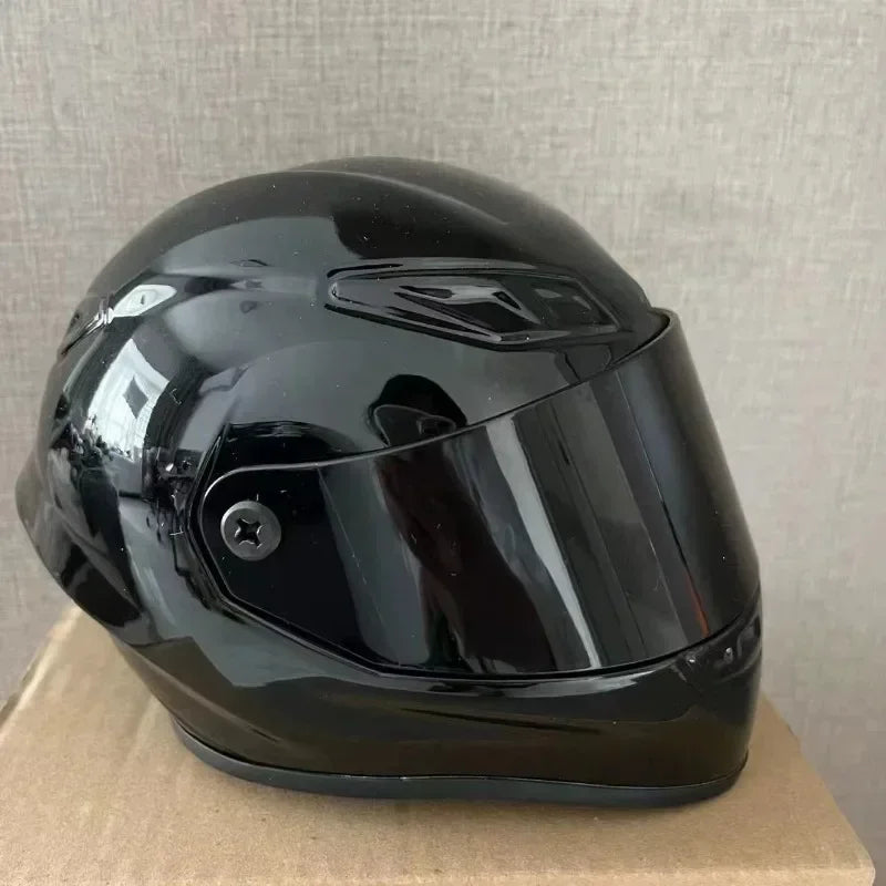 Casque de moto pour animaux de compagnie