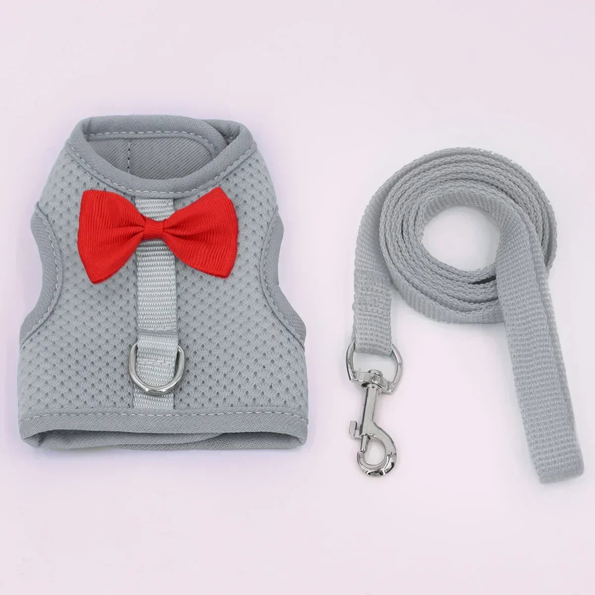 Harnais en maille souple pour lapin et petit animal de compagnie