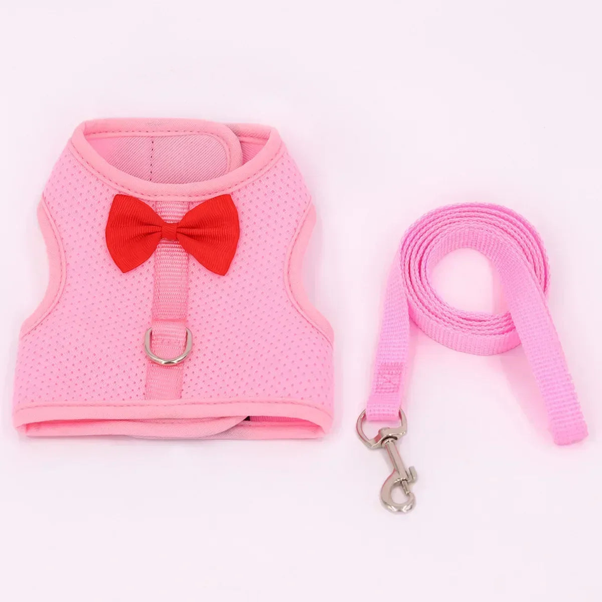 Harnais en maille souple pour lapin et petit animal de compagnie