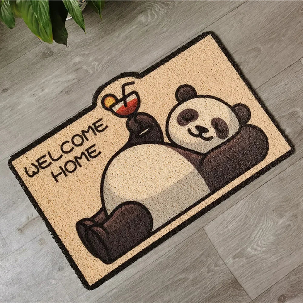 tapis d'entrée Kawaii Panda Kawaii anime