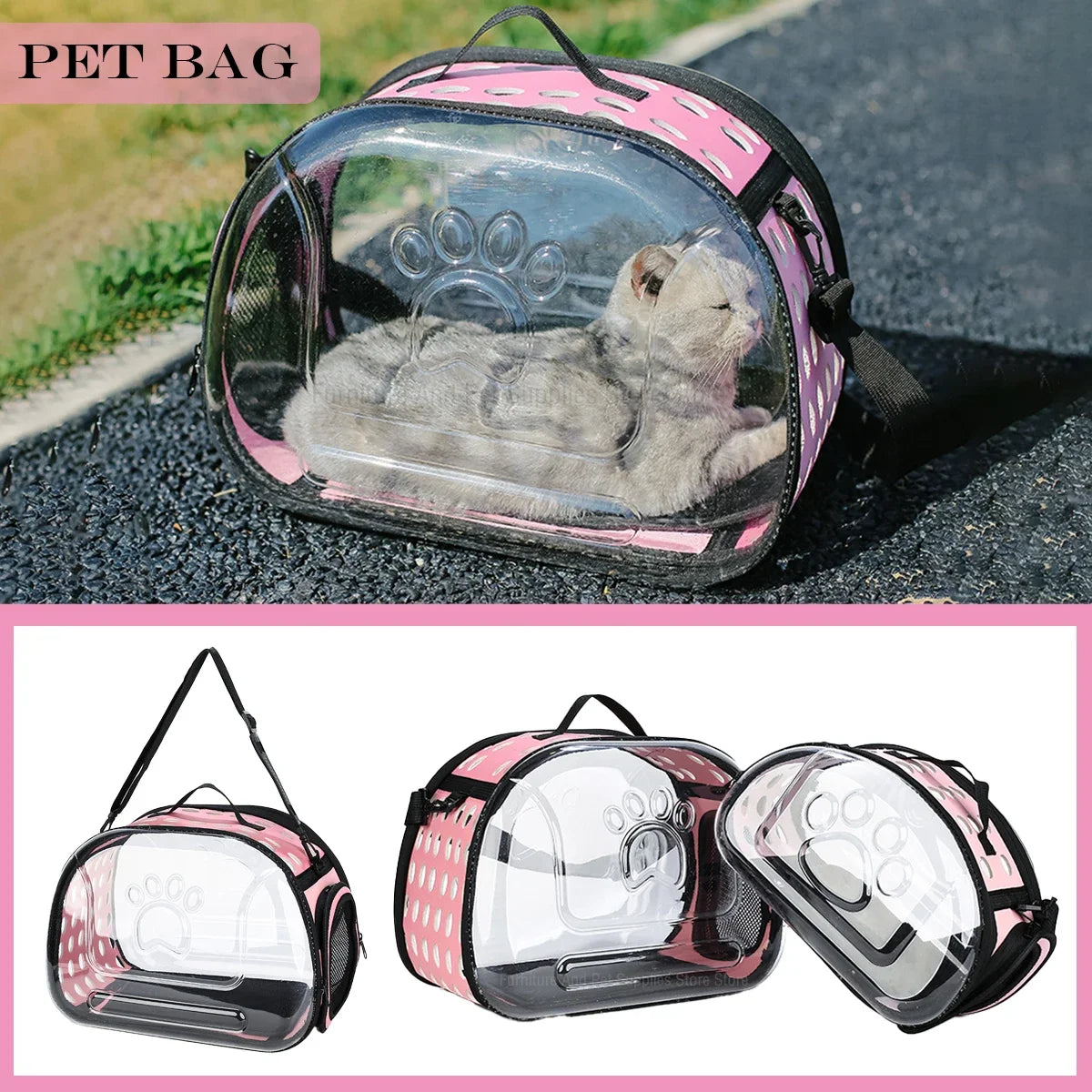 Sac de transport pour animaux de compagnie